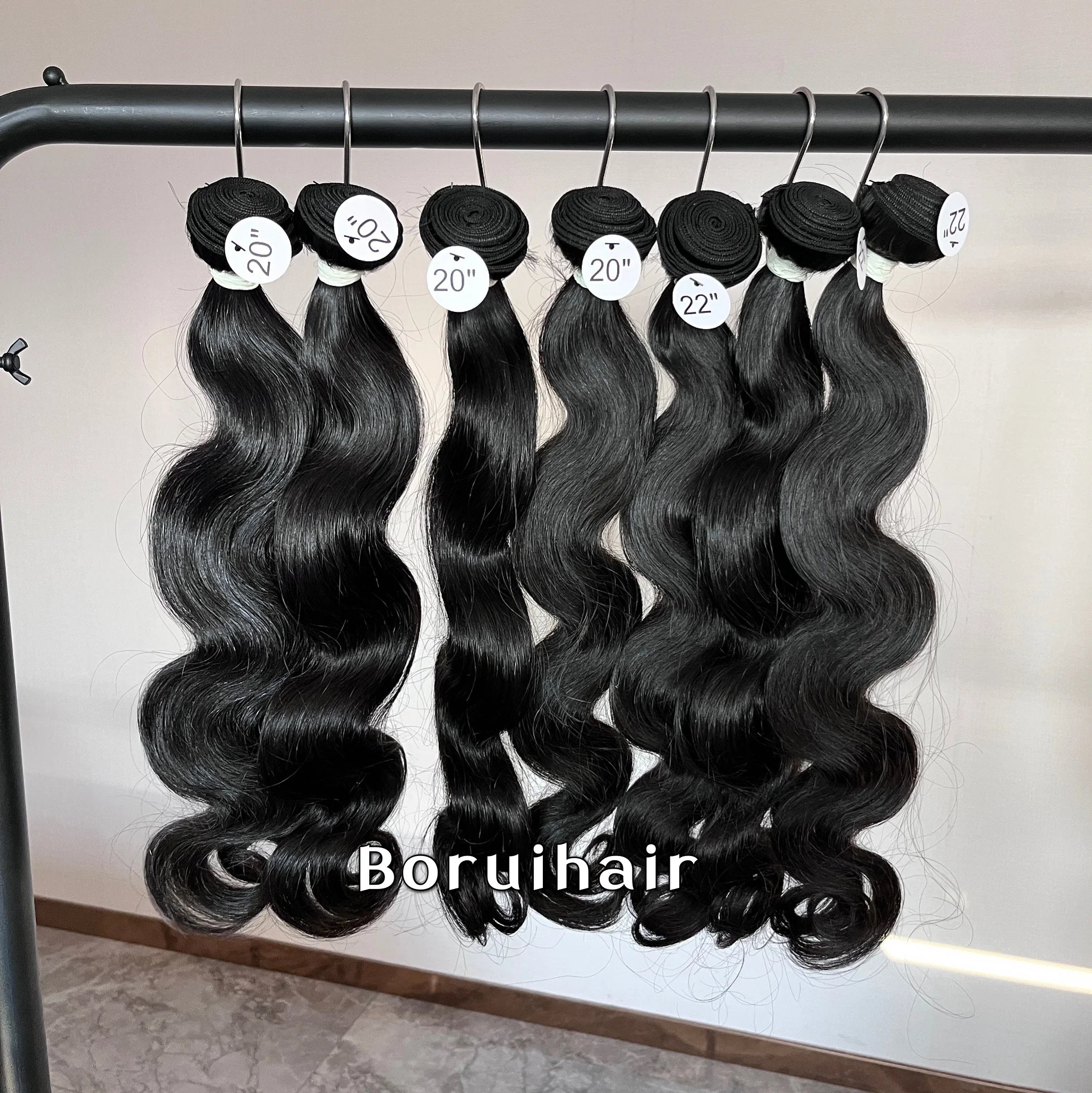 3 Bundles Raw Wavy Hair Body Wave Top - 100% Human Hair