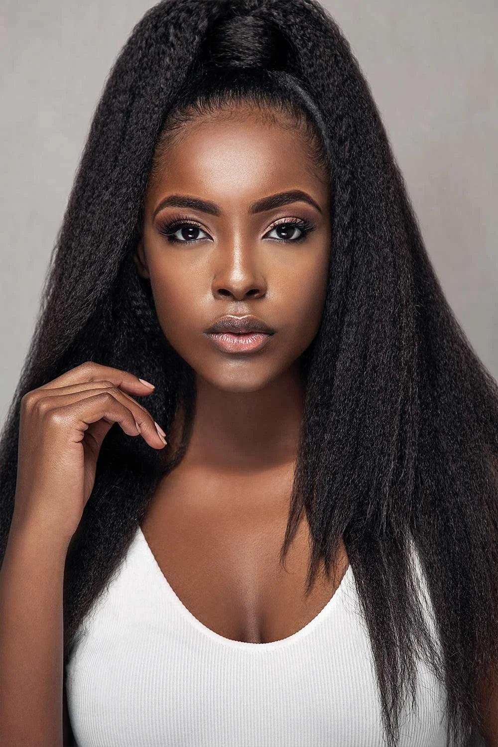 Perruque lisse texturée afro 13x6 sans colle, avec dentelle HD et dentelle transparente, bonnet 3D Dome, densité 200 % et 250 %, marque Boruihair, 100 % cheveux humains.