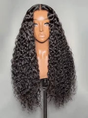 Perruque à fermeture en dentelle HD ondulation d’eau Aliyahair | Fermeture 5x5, 6x6 et 7x7 | 100 % cheveux humains